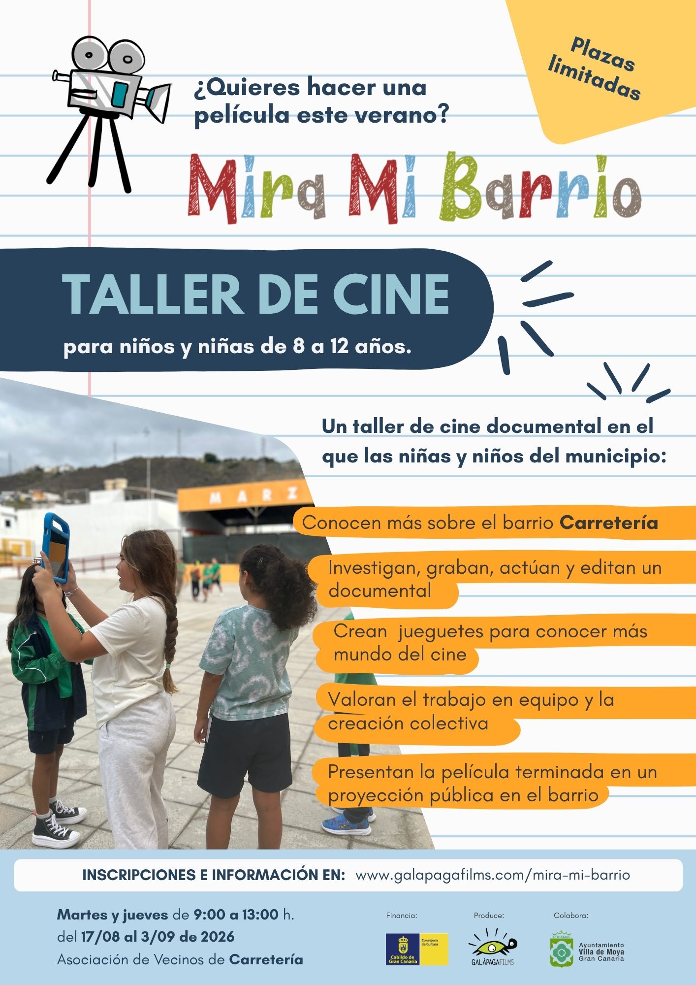 Cartel Mira mi barrio carreteria 2026 corregido